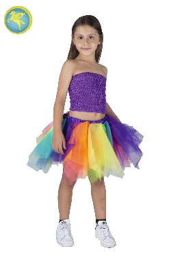 TOP ELASTICO TINTA UNITA VIOLA 